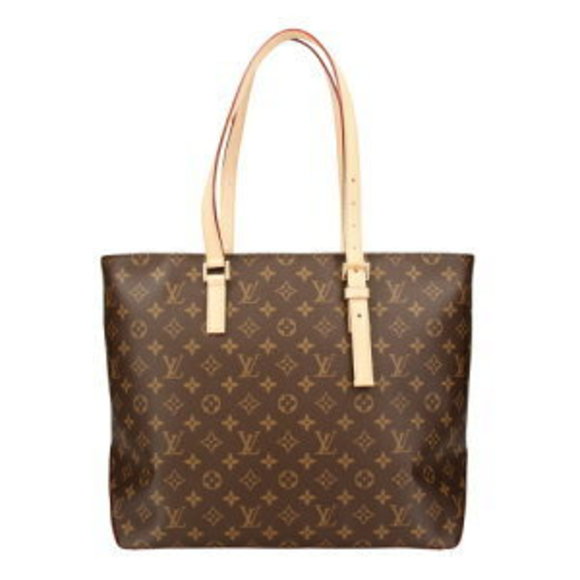 Louis Vuitton Monogram Mezzo Brown Tote Bag - Picture 1 of 8